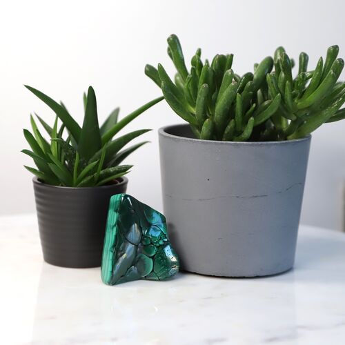 Malachite Free Form Crystal