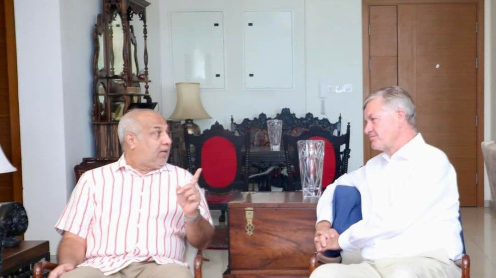 எரிக் சொல்ஹெய்ம்- ரவூப் ஹக்கீம் சந்திப்பு