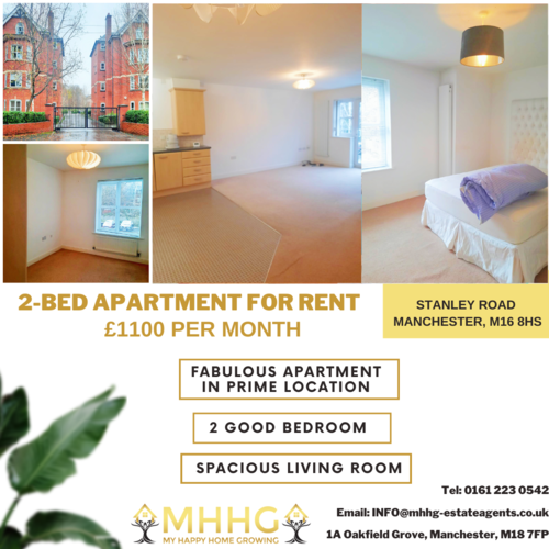 2 Bedroom Apartment For Rent