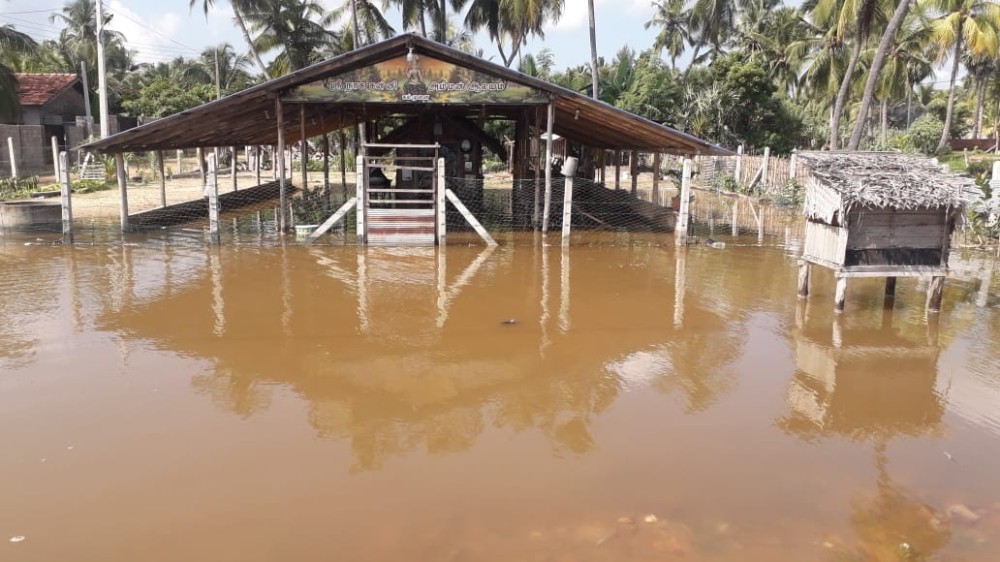 அம்பாறை மாவட்டத்தில் வெள்ள அபாயம்