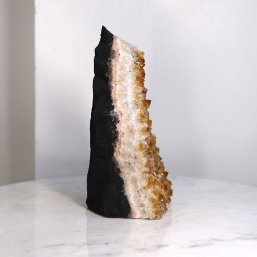 Citrine Free Standing Geode