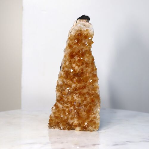 Citrine Free Standing Geode