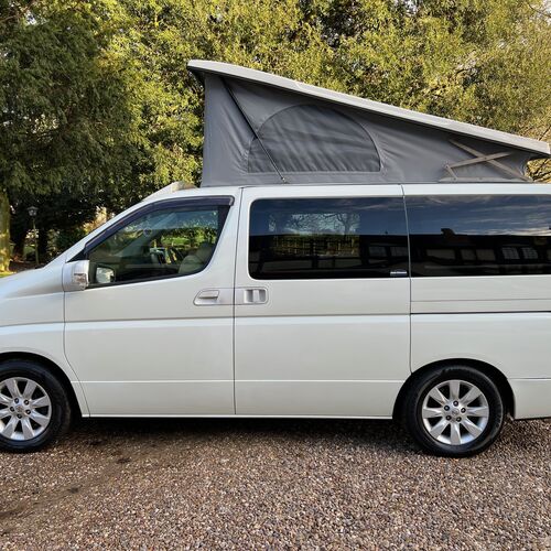 2005 Nissan Elgrand Camper Van 4 Berth 3.5 V6 Automatic Pro Conversion