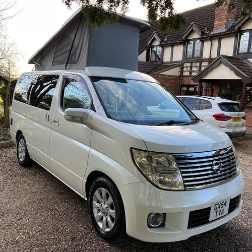 2005 Nissan Elgrand Camper Van 4 Berth 3.5 V6 Automatic Pro Conversion