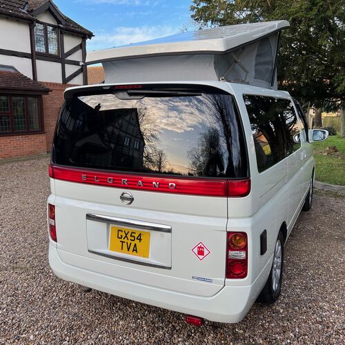 2005 Nissan Elgrand Camper Van 4 Berth 3.5 V6 Automatic Pro Conversion