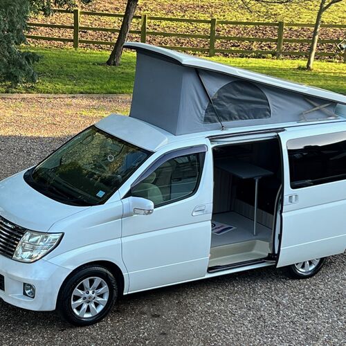 2005 Nissan Elgrand Camper Van 4 Berth 3.5 V6 Automatic Pro Conversion