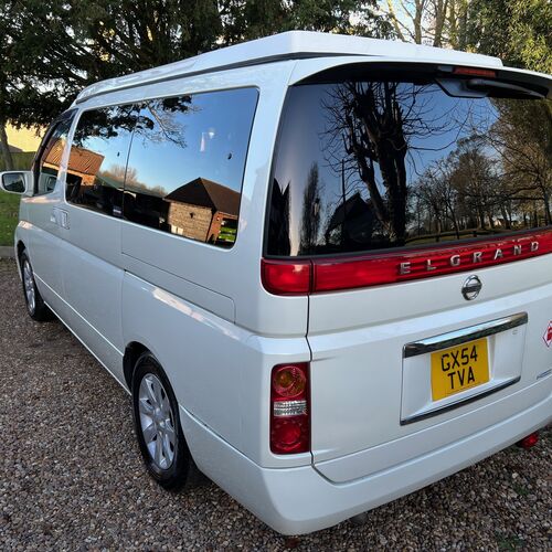 2005 Nissan Elgrand Camper Van 4 Berth 3.5 V6 Automatic Pro Conversion