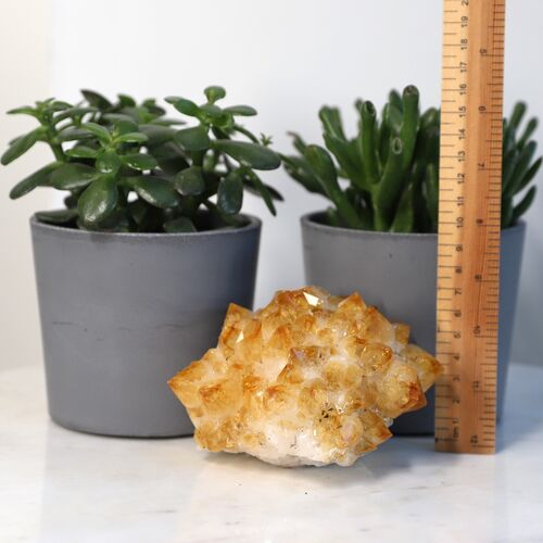 Citrine Geode Flower Crystal