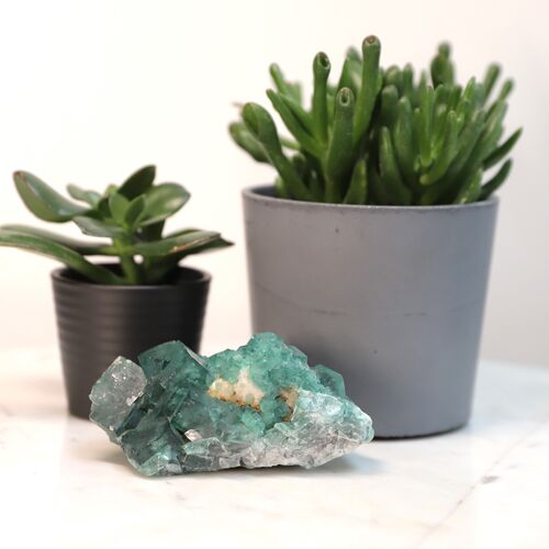 Fluorite Natural Cluster