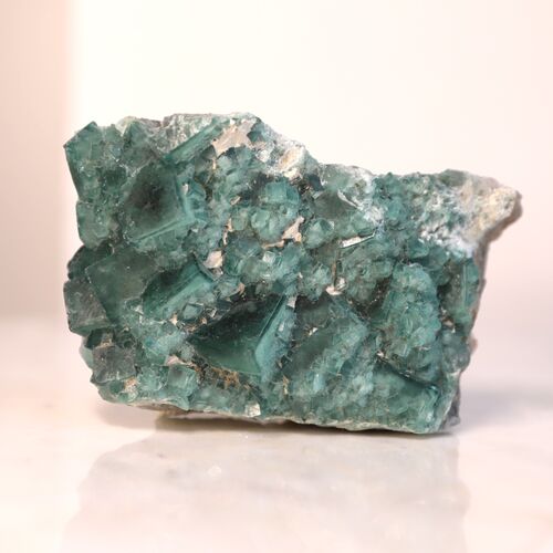 Fluorite Natural Cluster