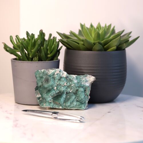 Fluorite Natural Cluster