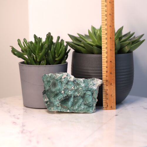 Fluorite Natural Cluster