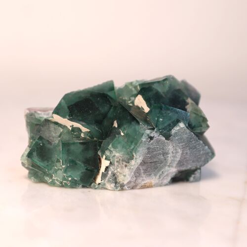 Fluorite Natural Cluster