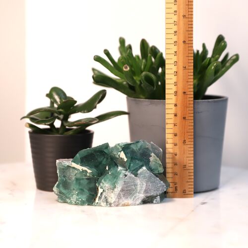 Fluorite Natural Cluster