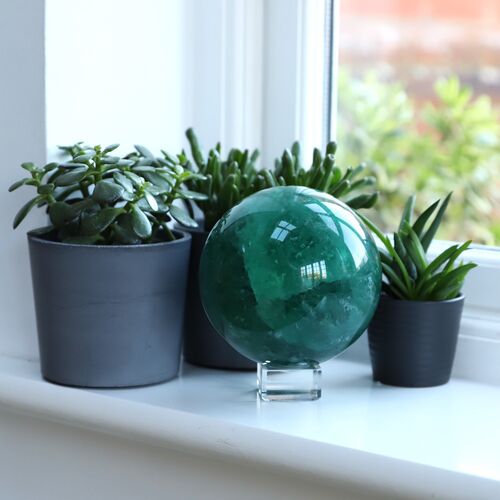 Fluorite Polished Sphere