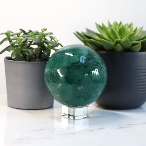 Fluorite Polished Sphere