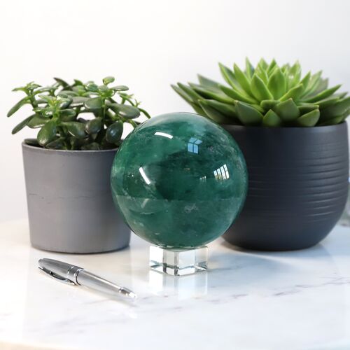 Fluorite Polished Sphere