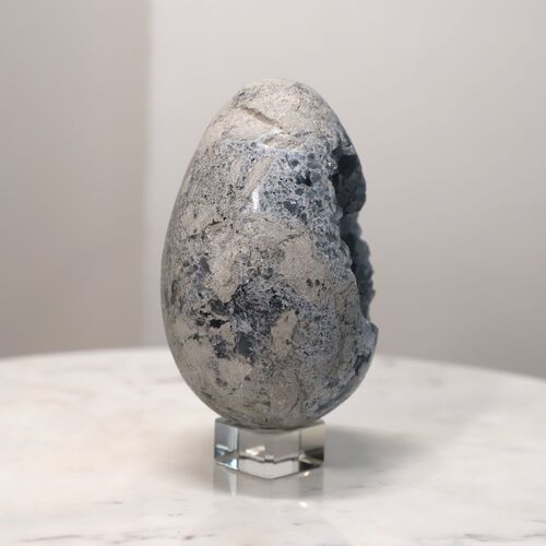 Celestite Egg Geode Crystal