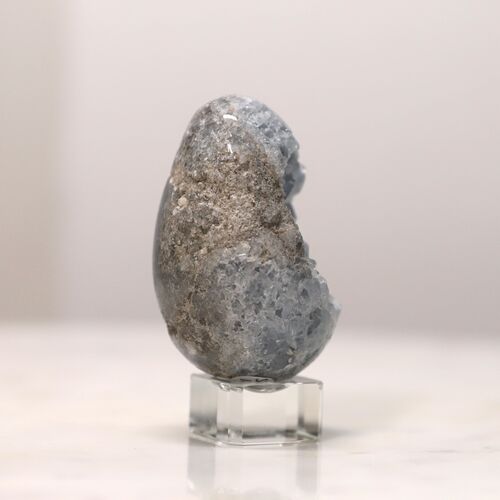Celestite Egg Geode Crystal