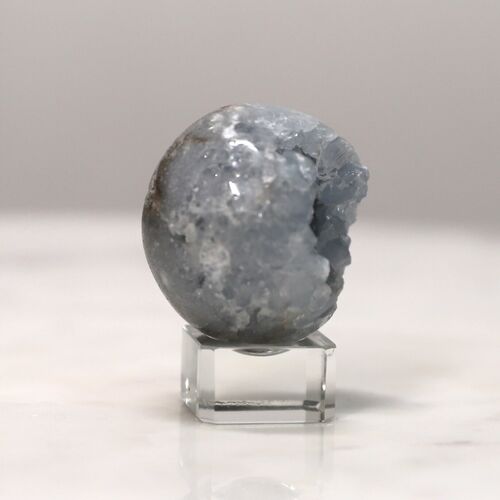 Celestite Sphere Geode Crystal