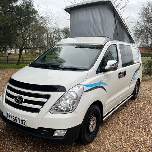 11/2015 65reg HYUNDAI ILoad SE CRDI Camper Van 4 Berth 54k Miles Heating