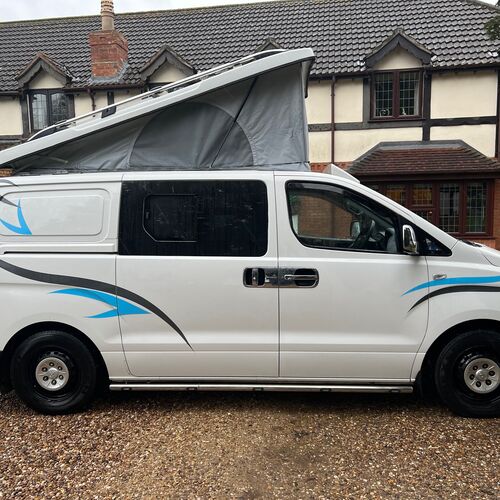 11/2015 65reg HYUNDAI ILoad SE CRDI Camper Van 4 Berth 54k Miles Heating