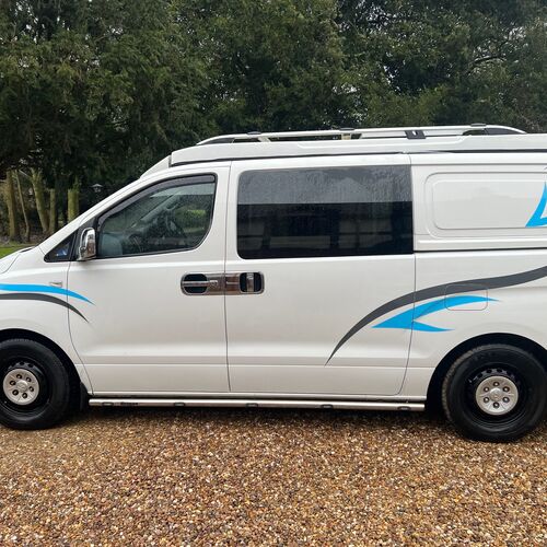 11/2015 65reg HYUNDAI ILoad SE CRDI Camper Van 4 Berth 54k Miles Heating