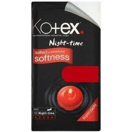 Sanitary Kotex  Maxi Night Time 10 Pads