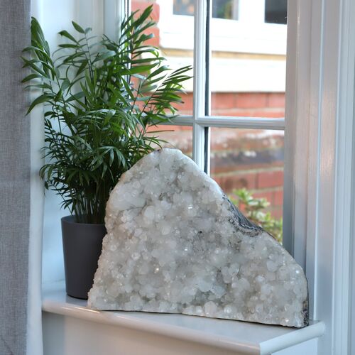 Apophyllite Geode Crystal