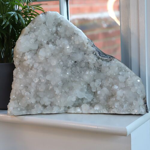 Apophyllite Geode Crystal