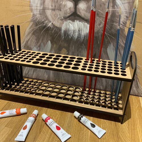 Artists Paintbrush Holder