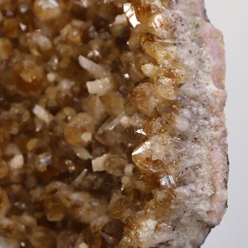 Citrine Free Standing Geode Crystal