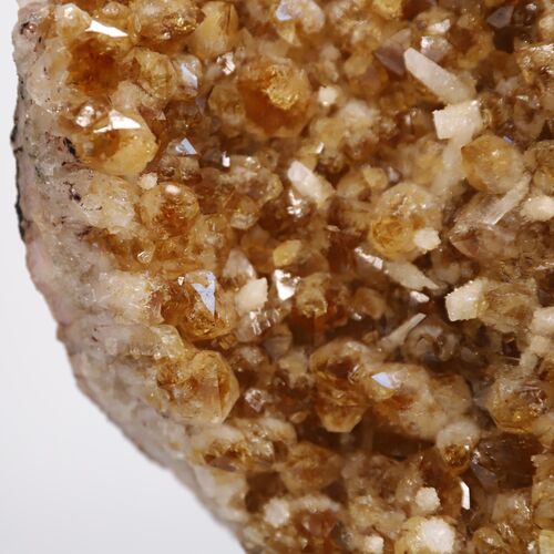 Citrine Free Standing Geode Crystal