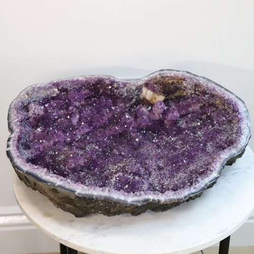 Amethyst Geode Cluster Bowl