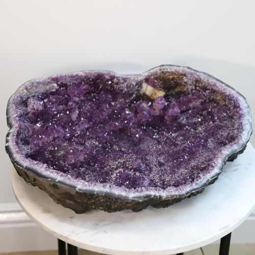 Amethyst Geode Cluster Bowl