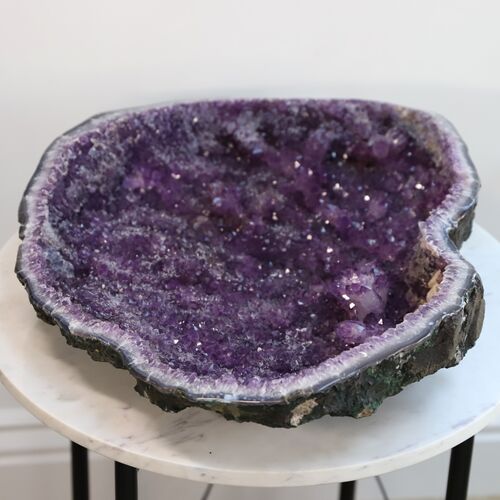 Amethyst Geode Cluster Bowl