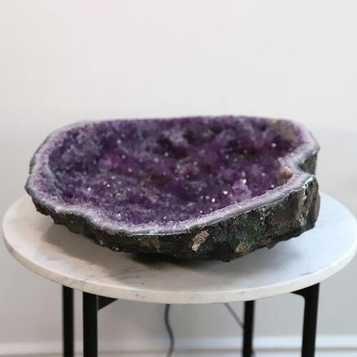 Amethyst Geode Cluster Bowl