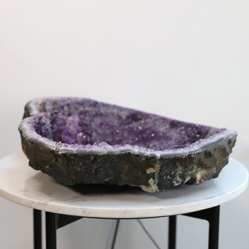 Amethyst Geode Cluster Bowl