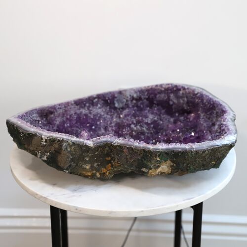 Amethyst Geode Cluster Bowl