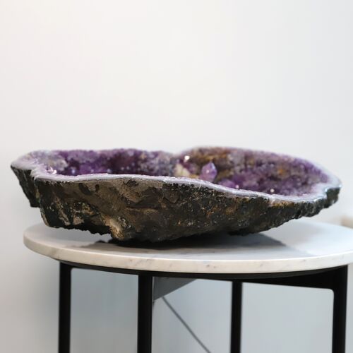 Amethyst Geode Cluster Bowl