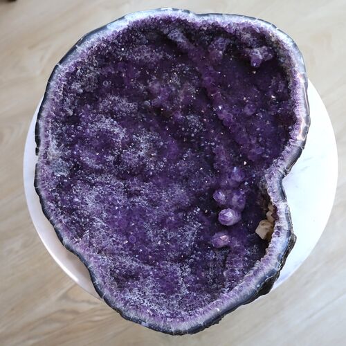 Amethyst Geode Cluster Bowl