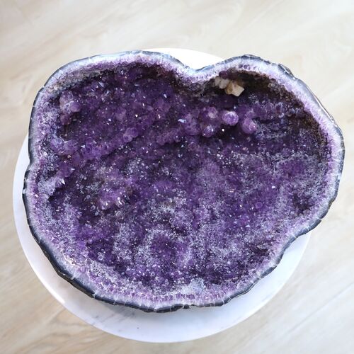 Amethyst Geode Cluster Bowl