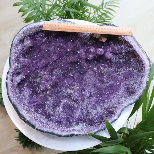 Amethyst Geode Cluster Bowl