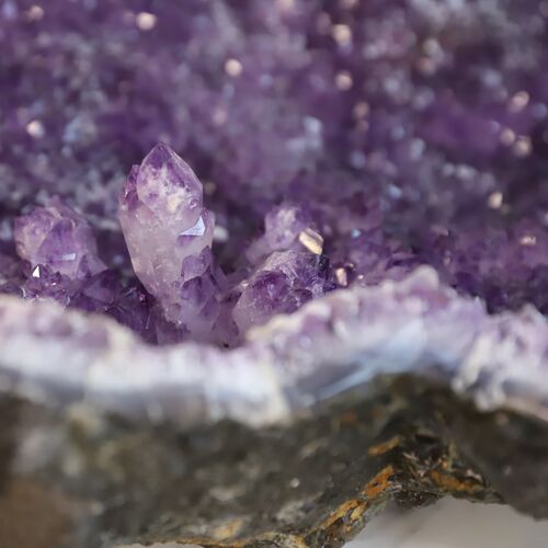 Amethyst Geode Cluster Bowl