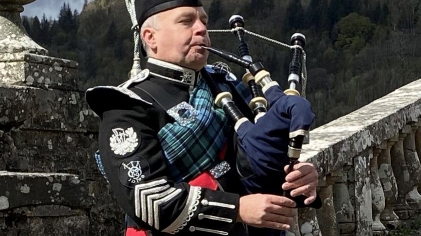 Stuart Liddell MBE, honoured in His Majesty the King's first New Year's Honours list.