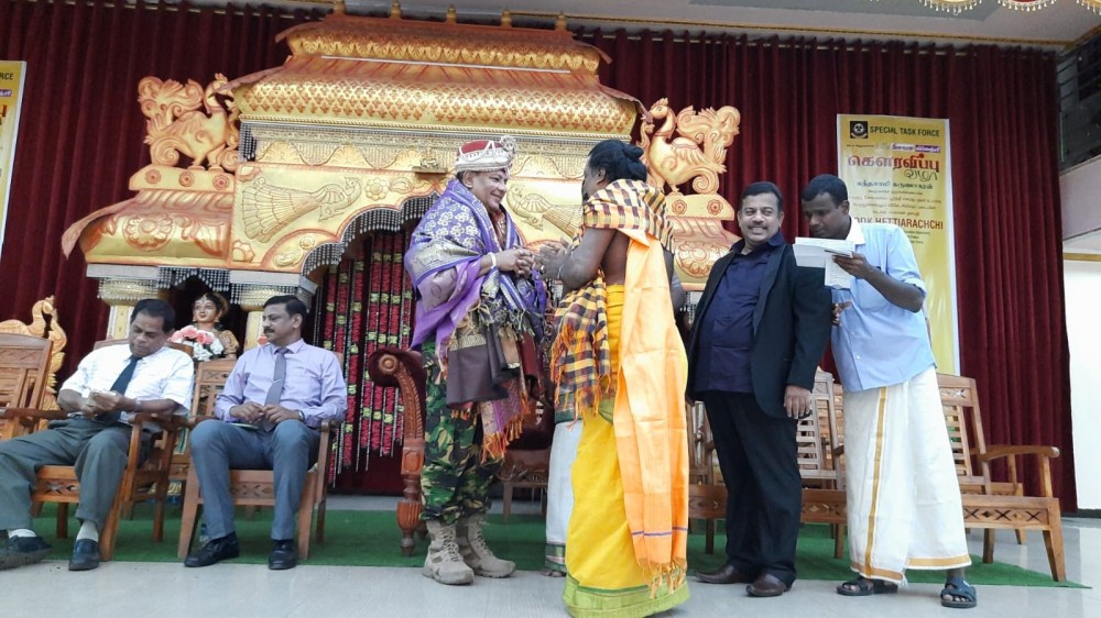 கௌரவிக்கப்பட்ட வட மாகாண பொலிஸ் விசேட அதிரடிப்படை கட்டளை அதிகாரி