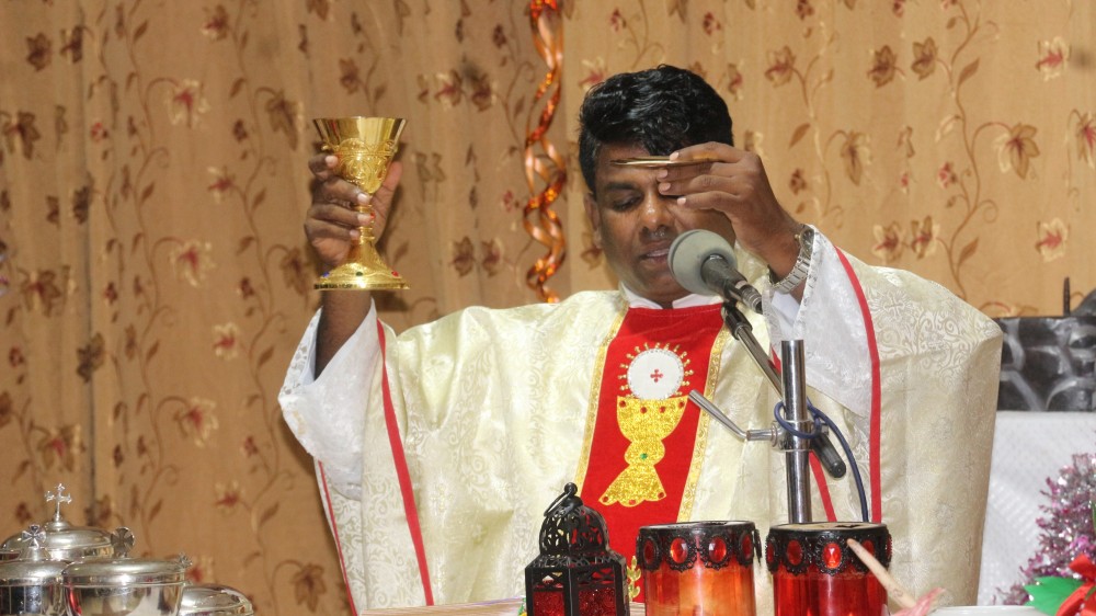 தலைமன்னாரில் புது வருடத் திருப்பலி