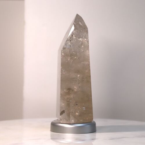 Lemurian Quartz Polished Obelisk