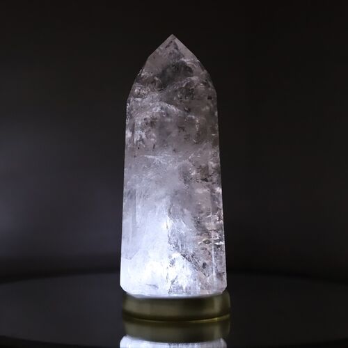 Lemurian Quartz Polished Obelisk