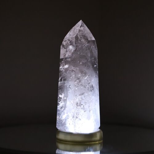 Lemurian Quartz Polished Obelisk